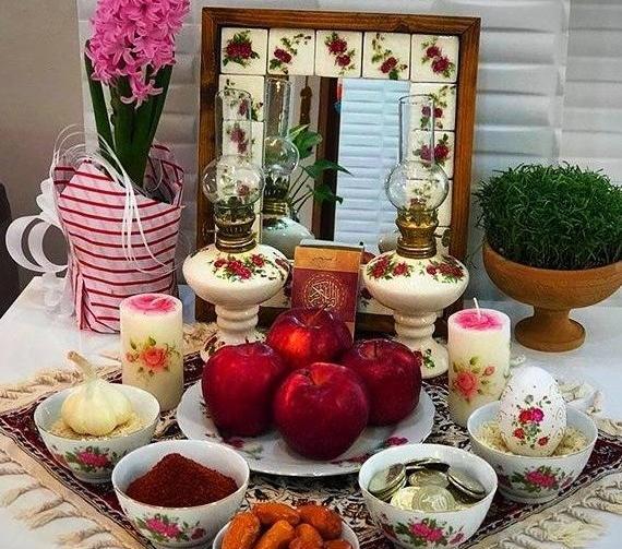 عکس های سفره ی هفت سین جدید