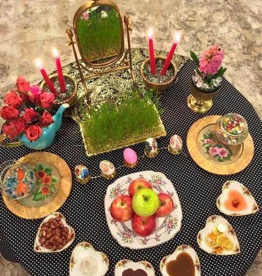 عکس های سفره ی هفت سین جدید