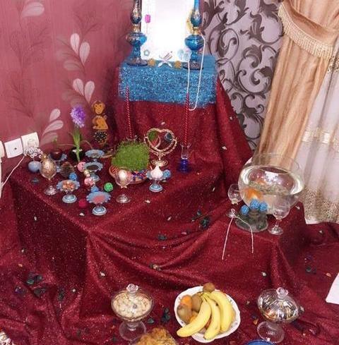عکس های سفره ی هفت سین جدید