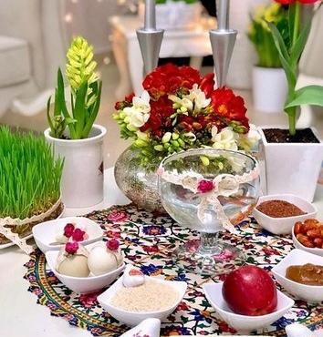 عکس های سفره ی هفت سین جدید