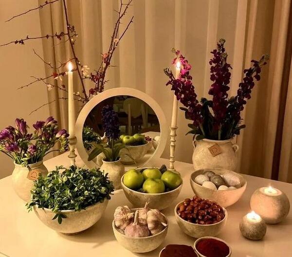 عکس های سفره ی هفت سین جدید