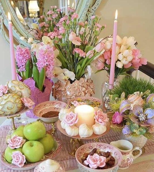 عکس های سفره ی هفت سین جدید