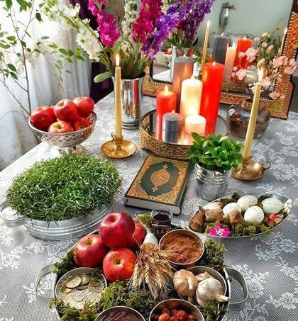 عکس های سفره ی هفت سین جدید