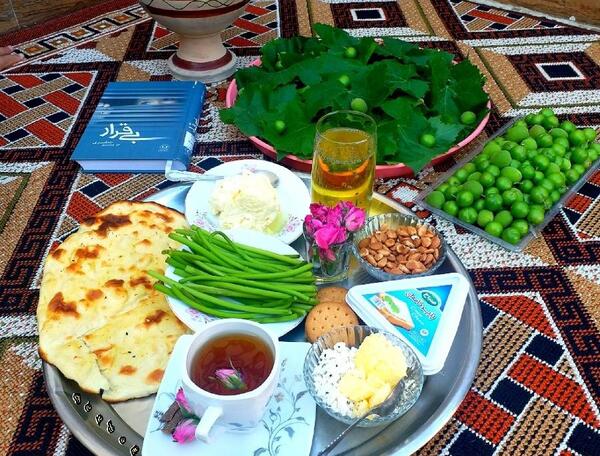 عکس صبحانه