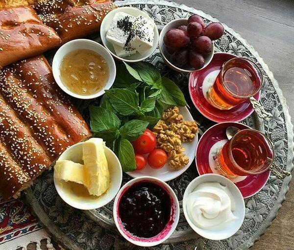 عکس صبحانه