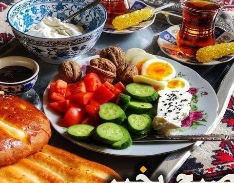 عکس صبحانه