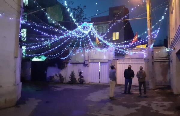 عکس چراغانی نیمه شعبان