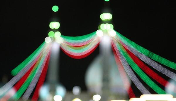 عکس چراغانی نیمه شعبان