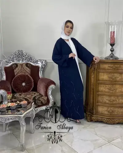 عکس مدل مانتو بلند رنگی