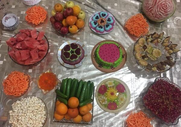 عکس شب یلدا خانوادگی