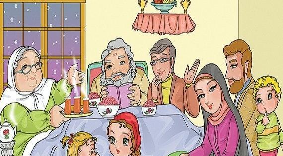 عکس شب یلدا خانوادگی