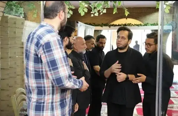 عکس مجری طبیب با همسرش