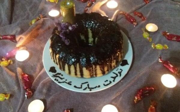 عکس فیک تولد در خانه