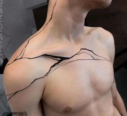 عکس طرح تاتو مردانه خوشگل