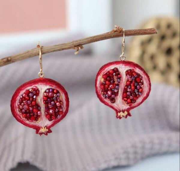 عکس گوشواره شب یلدا
