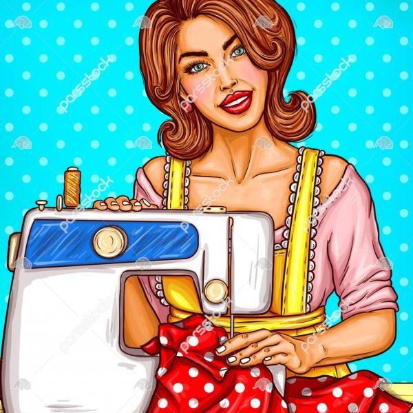 عکس فانتزی خیاطی