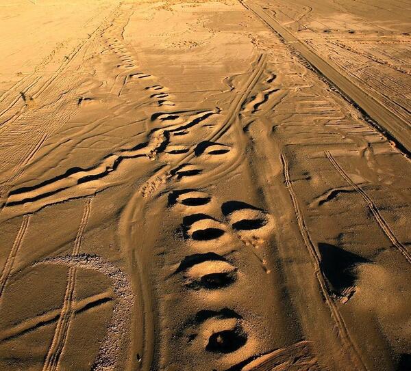 عکس هوایی حادثه نطنز