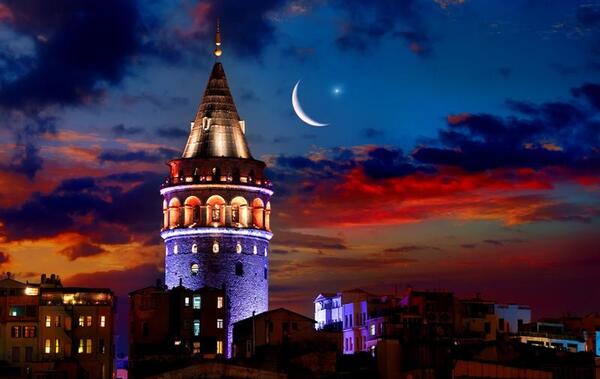 عکس برج گالاتا در استانبول