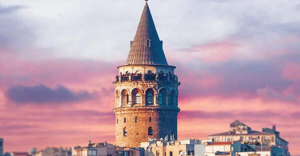 عکس برج گالاتا در استانبول