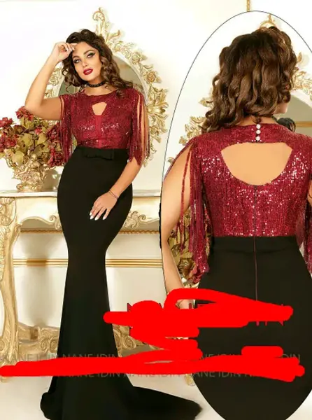 عکس لباس مجلسی ویسگون