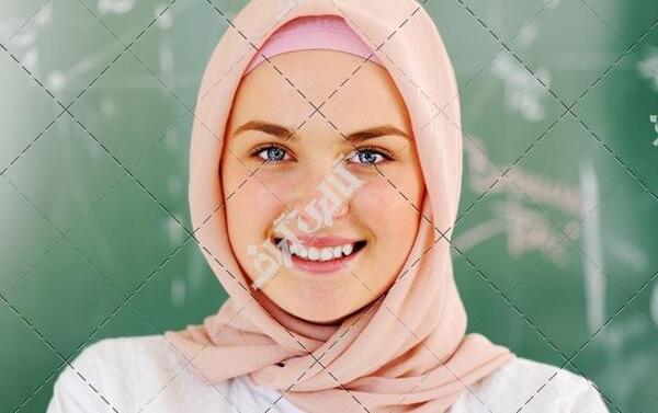 عکس دختر جوان با حجاب
