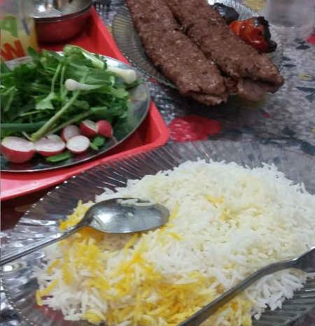 عکس استوری کباب