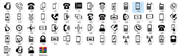 عکس آیکون تلفن همراه png