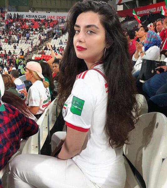 عکس مجری زن فوتبال اوکراینی