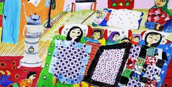عکس نقاشی ظریف در جدول