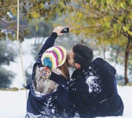 عکس های عاشقانه زمستانی بدون متن