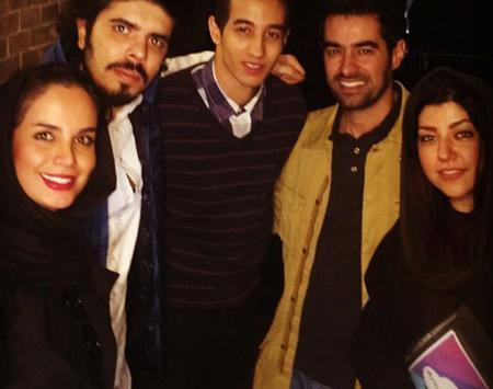 عکس ازاده مهدی زاده و همسرش