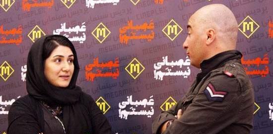 عکس باران کوثری با نوید محمدزاده