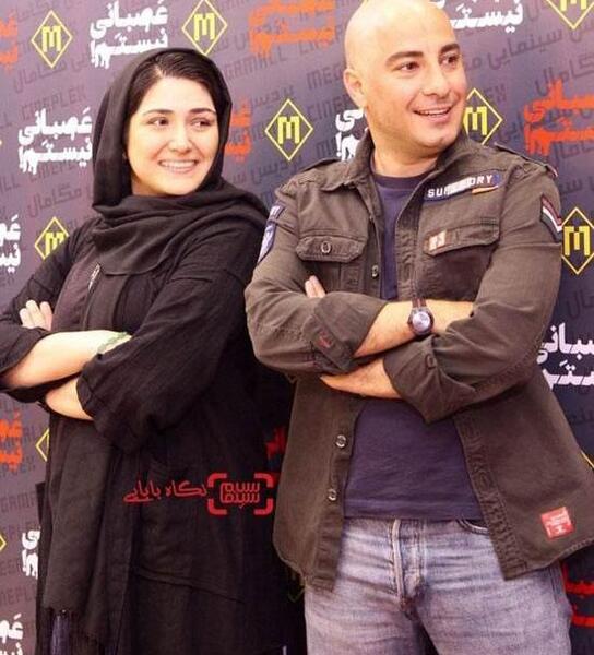 عکس باران کوثری با نوید محمدزاده