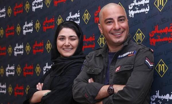 عکس باران کوثری با نوید محمدزاده