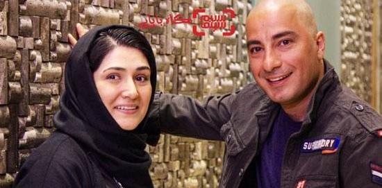 عکس باران کوثری با نوید محمدزاده