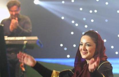 عکس بهنوش بختیاری با گریم