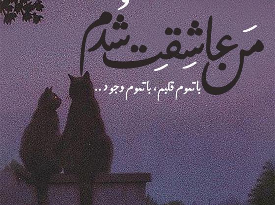 عکس نوشته من عاشقت شدم