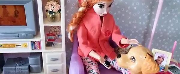 عکس باربی آنا و السا