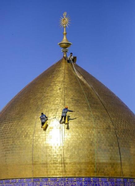 عکس گنبد امام علی برای پروفایل