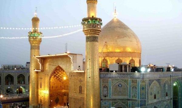 عکس گنبد امام علی برای پروفایل