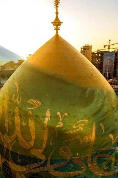عکس گنبد امام علی برای پروفایل