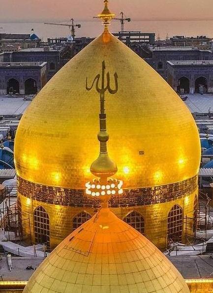 عکس گنبد امام علی برای پروفایل