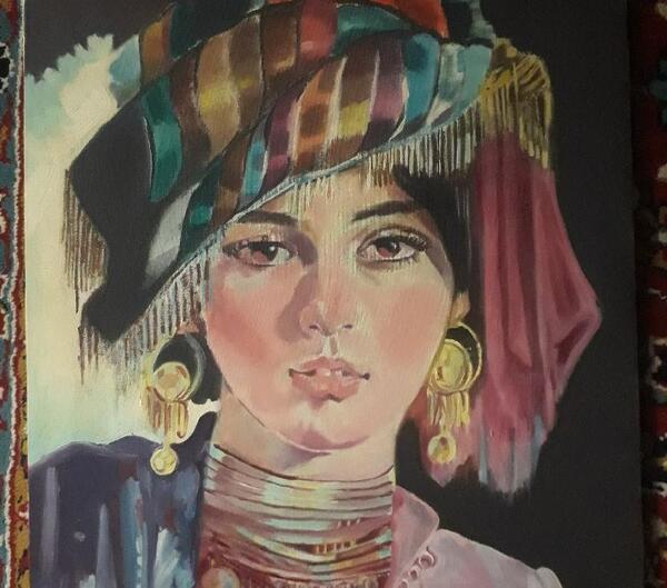 عکس پرتره صورت دختر