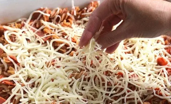 عکس غذای پیتزا ماکارونی