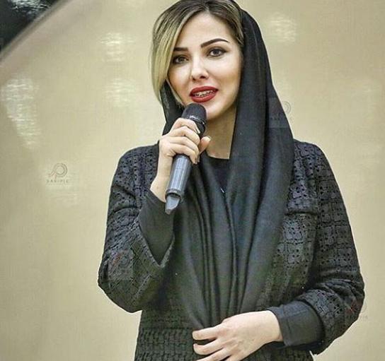 عکس لیلا اوتادی در آهوی پیشونی سفید