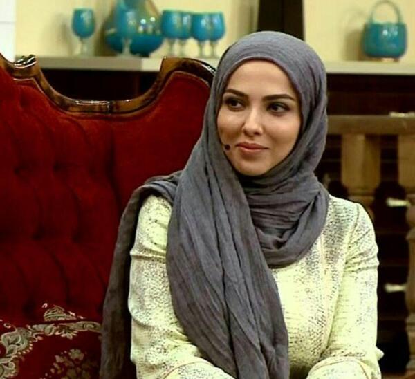 عکس لیلا اوتادی در آهوی پیشونی سفید