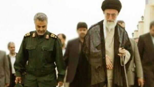 عکس جالب از سردار سلیمانی
