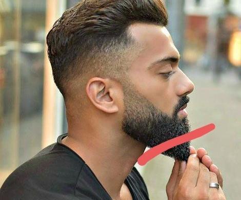 عکس ریش کوتاه