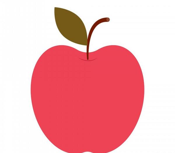 عکس وکتور سیب