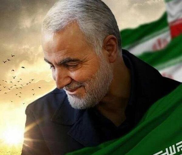 عکس نوشته قاسم سلیمانی شهادت